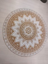 Tappeto Intrecciato Sitap juta  200 cm Rotondo double- face