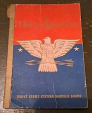 WW2 Militaria US ARMY U.S. Libretto "I AM AMERICAN" Soldato