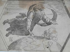 Creation GRAVURE Raphael ORAZIO BORGIANNI Raffaello Sanzio HB 1615
