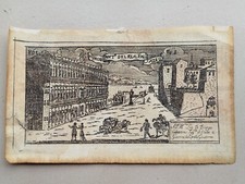incisione antica fine 1500, del palazzo reale napoli inviata  vice re Cabrera.