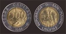 SAN MARINO 500 LIRE 1991 TERRA