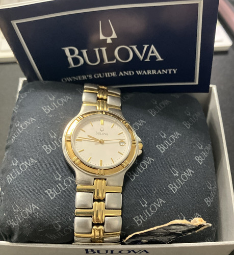 Bulova 98b52 two tone - 98b52, new