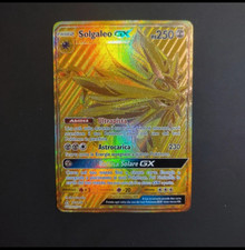 Pokémon Solgaleo GX 173/156 – Ultra Prisma – Gold Secret Rare – ITA – Good