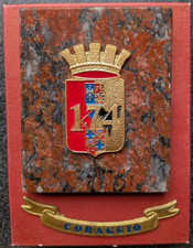 Crest in marmo 174° corso "Coraggio" Accademia Militare di Modena