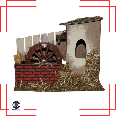 Mulino per presepe - , con