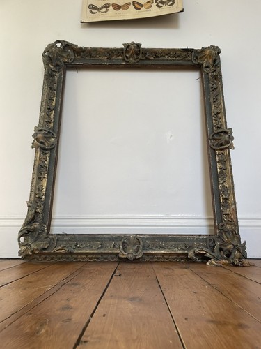 Gilt mirror picture frame - gilt, mirror/picture