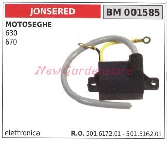 Bobina accensione jonsered - bobina, per