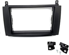 Sound-Way Mascherina per Autoradio 2 DIN Compatibile Con Mercedes Classe A/B/Via