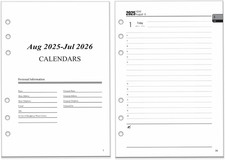 Ricambio Agenda 2025 2026