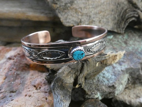 Bracciale navajo turchese - bracciale,