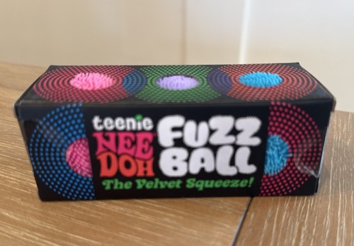 Needoh teenie fuzz ball stress - teenie,