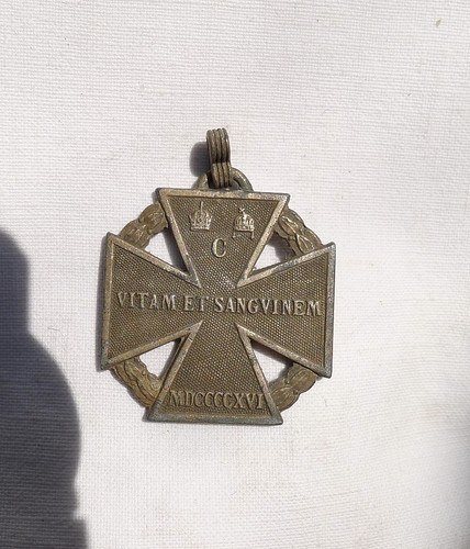 Medaglia croce guerra - croce,