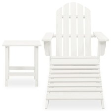 Sedia Adirondack con Ottomana