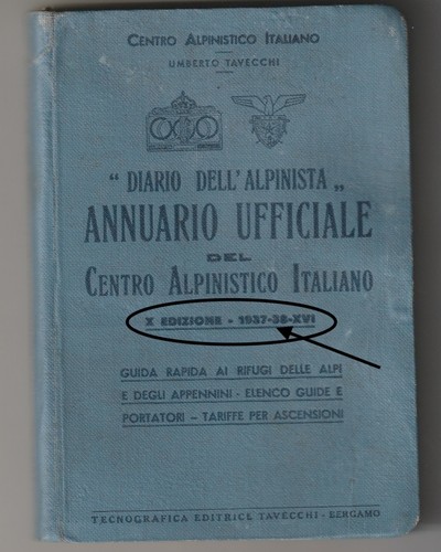 Diario dell alpinista - diario,