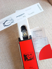 Swatch 2020 - SUOZ337 - Mickey Blanc sur noir By Keith Haring NUOVO Topolino 