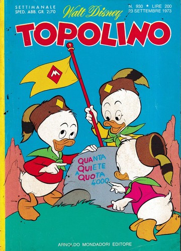 Topolino 930 bollini - n.,