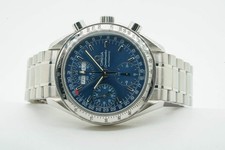 Omega Speedmaster Triple Day Date 3523.80 352380 39mm Blue Dial 12/2007 11301U