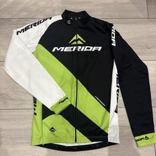 Maglia ciclismo termica manica lunga lunghezza intera di Merida taglia small