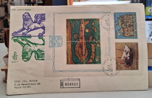 Busta fdc venetia club 118 - fdc,