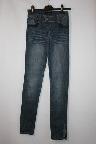 Taglia jeans blu - taglia, gamba