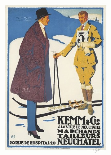 Publicité tailleur kemm cie - publicité, &