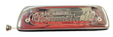 Hohner Armonica Cromatica in Do Chrometta 10 C 10 fori 40 Voci Custodia 253/40