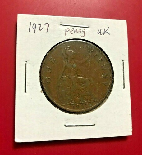 1927 moneta penny - uk,