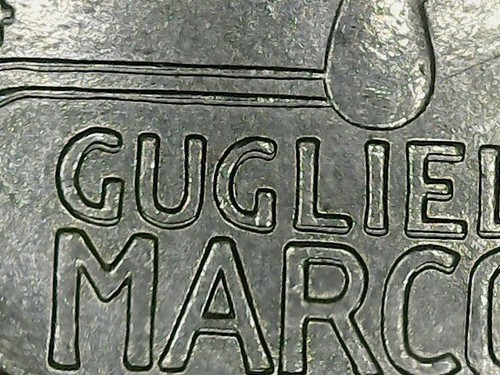 100 lire 1974 marconi errore - 1974,