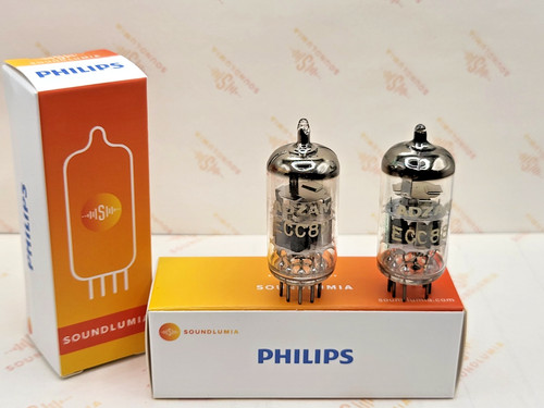 Philips ecc88 6dj8 getter - philips,
