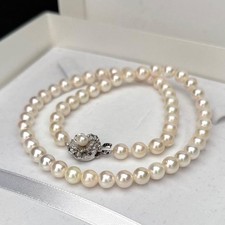 Autentica collana di perle