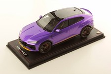 New Mr Collection LAMBORGHINI URUS SE 2023 1:18 Model Car PURPLE LAMBO061D KidBX