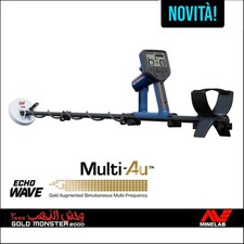 METAL DETECTOR GOLD MONSTER 2000 MINELAB PIASTRA 5" RICERCA ORO PULSE INDUCTION