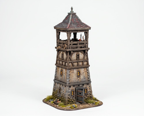 Torre guardia legno - di,