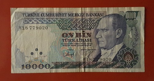 Banconota 10000 lire 1970 - banconota,