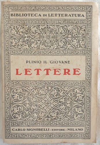 Plinio giovane lettere - plinio, il