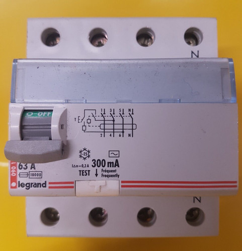 Legrand 63a 30ma tipo - ac,, rcd