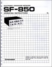 Pioneer SF-850 Crossover