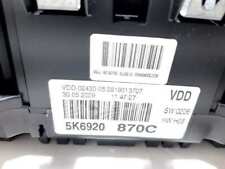 5K6920870C quadro strumenti VOLKSWAGEN GOLF VI (5K1) GTD 2003 95903 1049579