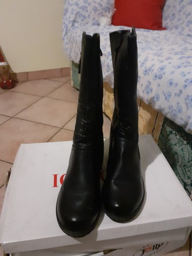 Stivale donna nero alto - nero, 38