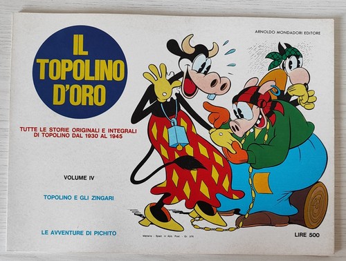 Topolino oro 4 mondadori - d'oro,
