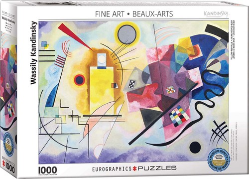 Puzzle 1000 pezzi yellow red - 1000,