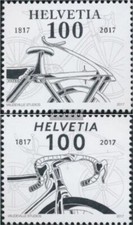 Francobolli Svizzera 2017 Mi