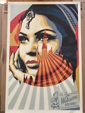 Obey (Shepard Fairey) Serigrafia Firmata a mano cm 90x61