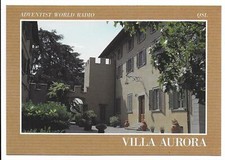 QSL Adventist World Radio AWR 1992 Samara Russia Villa Aurora Firenze 15125 DX