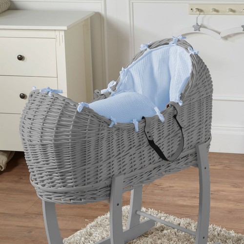 Cestino mosè bambino - pod, blu