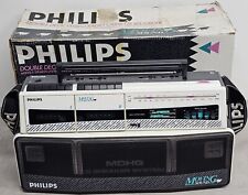 Philips Double Deck Stereo Radio Cassette Recorder D8304/02T