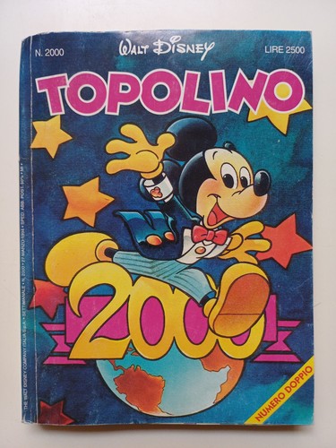 Topolino libretto 2000 walt - topolino,