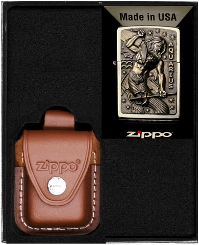 Set accendini zippo zodiac - di,