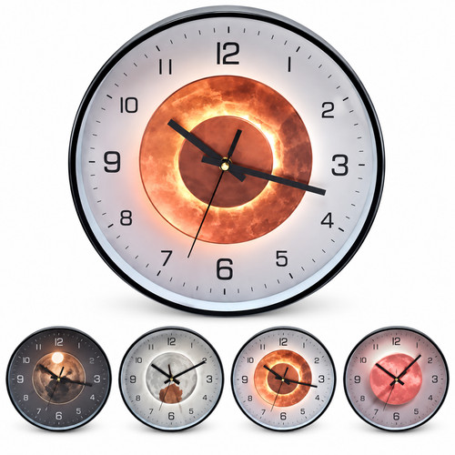 Orologio parete 30cm led - orologio,