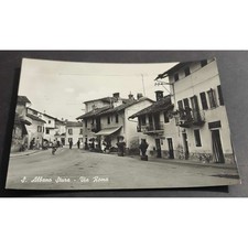 Cartolina S. Albano Stura - Via Roma
